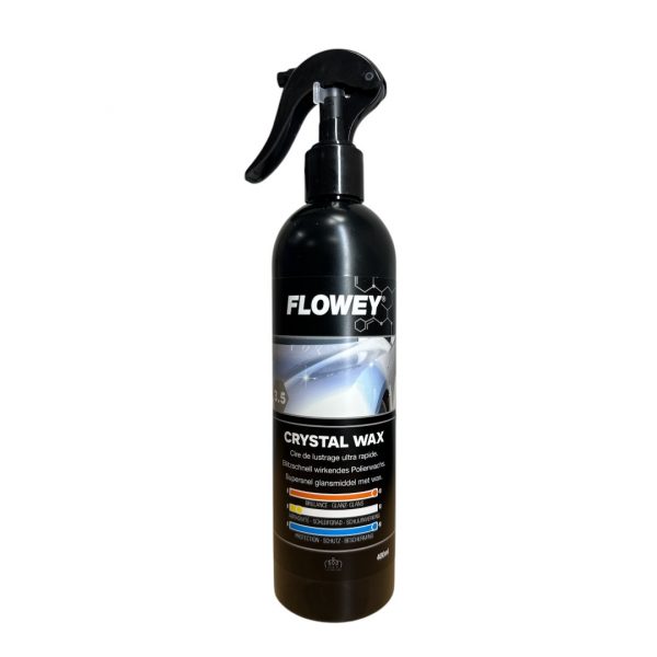 Flowey - Crystal wax - Cire de lustrage et protection - 400 ml