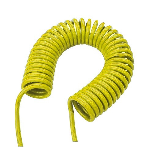 Tuyau spirale 8 mm ( 8x5mm ) avec raccord inox 1/4 M + ressort